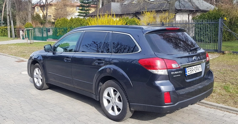 Subaru Outback cena 30000 przebieg: 264045, rok produkcji 2013 z Łódź małe 667